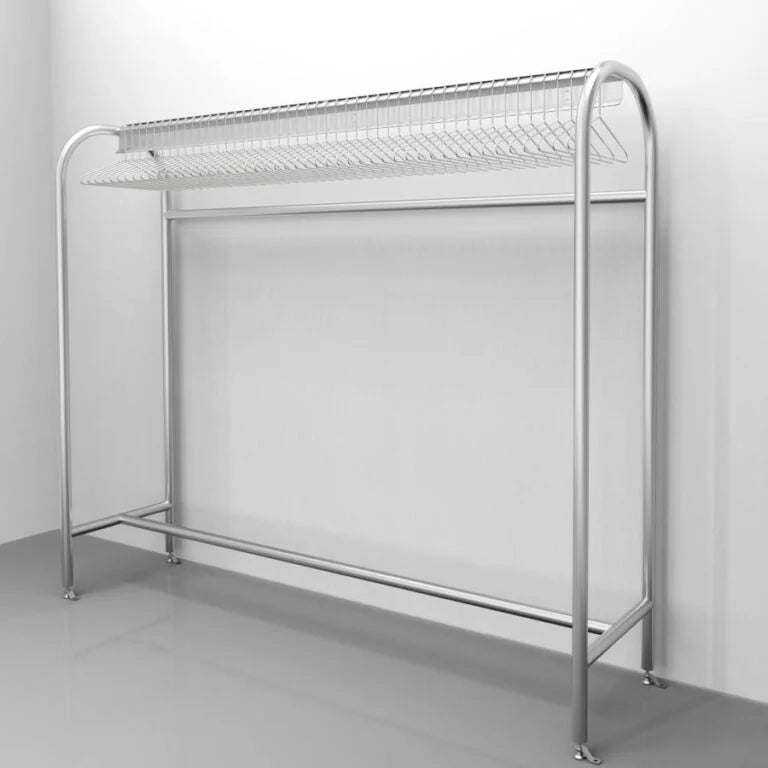 Gown Rack-48-Single Wide – 88.5” x 21.5” x 74”