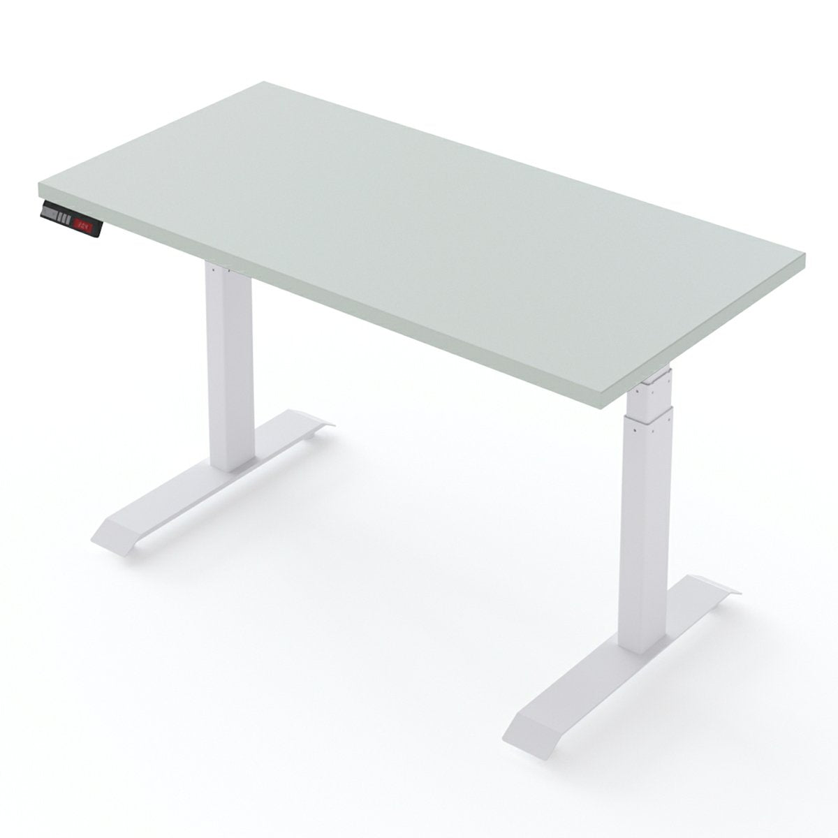 Gray Electric Height Adjustable Sit-to-Stand Desk