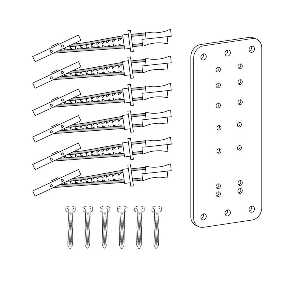 Accessory Steel Stud Wall Mounting Kit