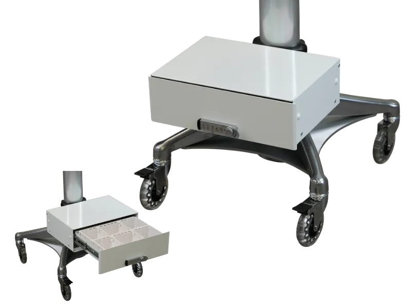 Mobile Laptop Desk Phlebotomy Square