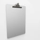 Stainless Steel Clipboard, Letter size — 9.5" x 11.1" (Portrait)