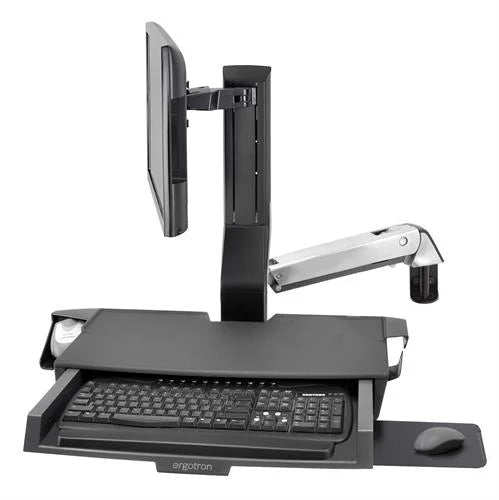 Lab Bench Keyboard and Monitor Mount