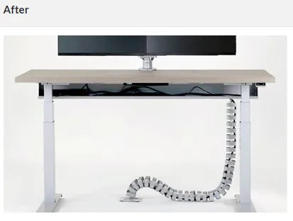 Modesty Panel Cable Management Black Mesh