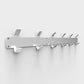 Coat Rack Wall Mount 6 Hook – 22.8" L x 3.1" H x 1.1", Minimum Order Quantity: 5