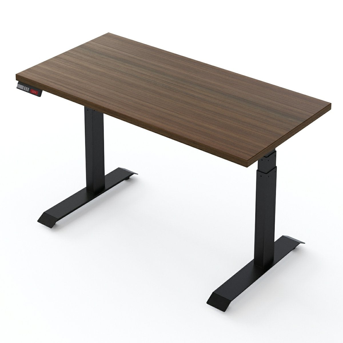 Walnut Electric Height Adjustable Sit-to-Stand Desk