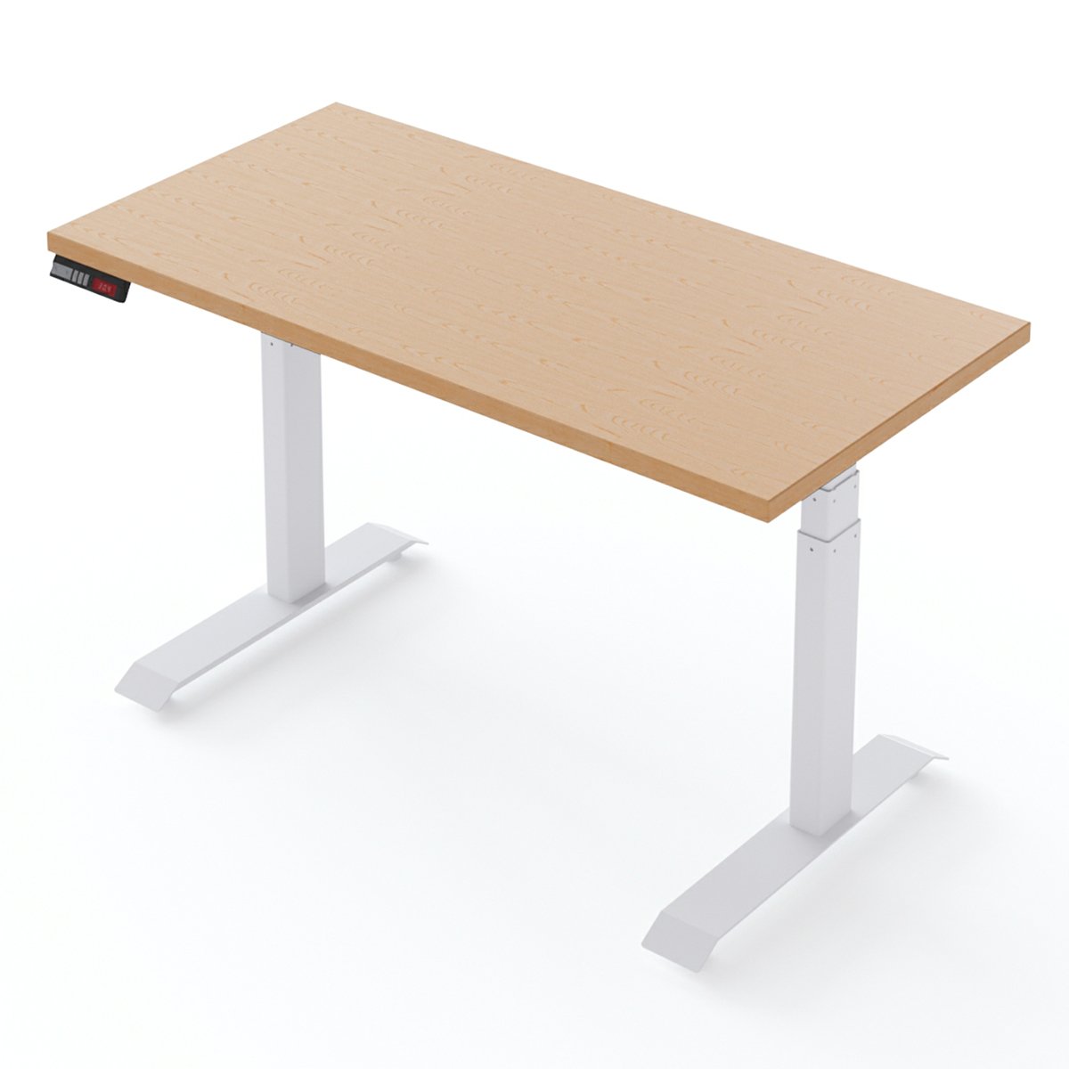 Maple Electric Height Adjustable Sit-to-Stand Desk